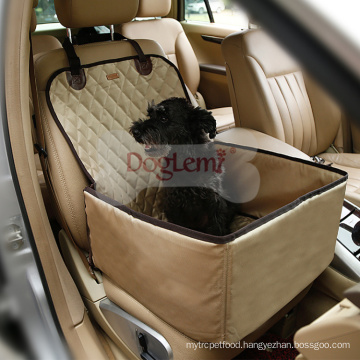 2 in 1 Premium Pet Car Seat Waterproof Car Front Seat Crate Cover